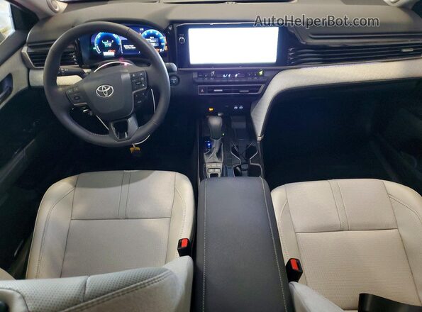 4T1DBADKXTU560078 2026 TOYOTA CAMRY White წინა პანელის ხედი