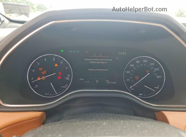 4T1DZ1FB1NU077249 2022 TOYOTA AVALON Silver Widok zestawu wskaźników