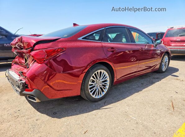 4T1DZ1FB2LU043429 2020 TOYOTA AVALON Red უკანა მარჯვენა