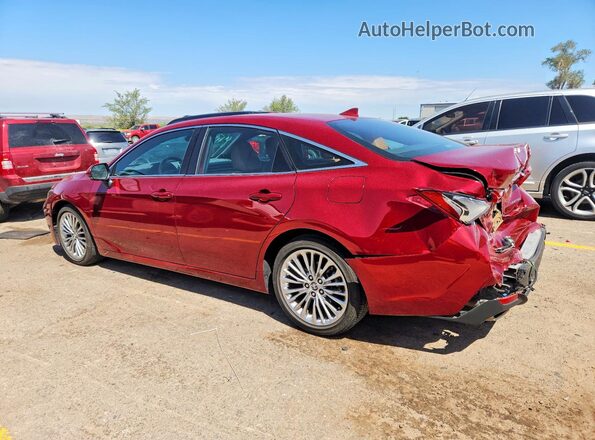 4T1DZ1FB2LU043429 2020 TOYOTA AVALON Red უკანა მარცხენა