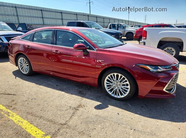 4T1DZ1FB2LU043429 2020 TOYOTA AVALON Red წინა მარჯვენა