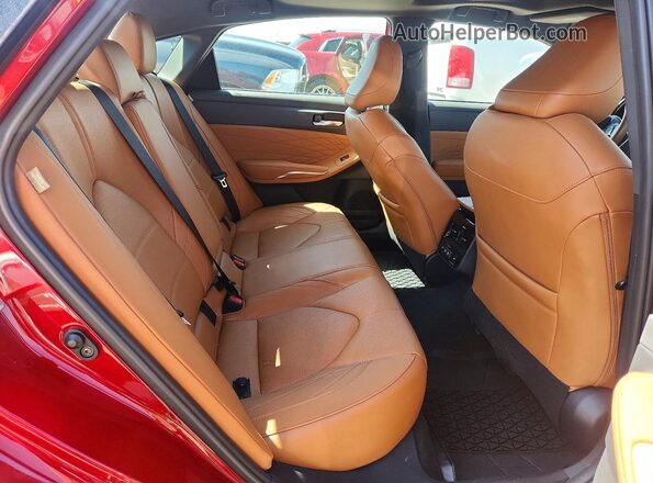 4T1DZ1FB2LU043429 2020 TOYOTA AVALON Red უკანა სავარძლების ხედი