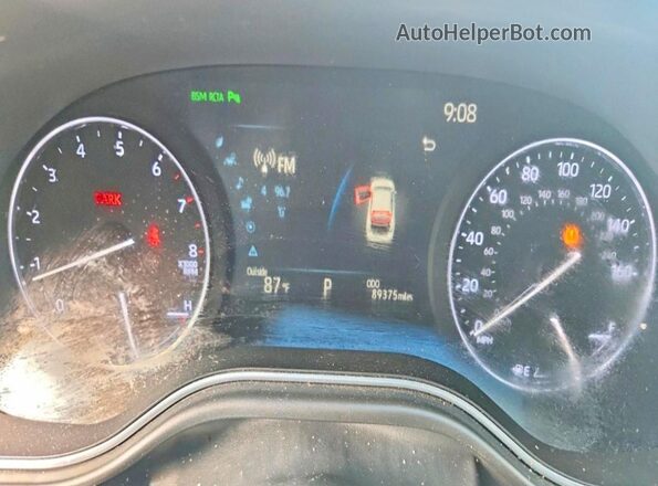 4T1DZ1FB3LU053418 2020 TOYOTA AVALON Silver ხელსაწყოთა პანელის ხედი