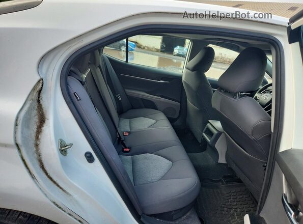 4T1E31AK7LU521406 2020 TOYOTA CAMRY White უკანა სავარძლების ხედი