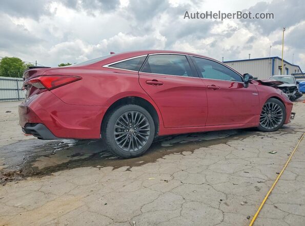 4T1EA1AB1MU002777 2021 TOYOTA AVALON Красный Задняя правая четверть