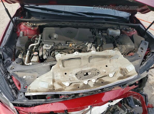 4T1EA1AB1MU002777 2021 TOYOTA AVALON Красный Вид задней части салона