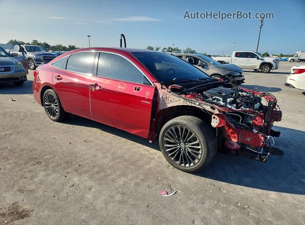 4T1EA1AB1MU009955 2021 TOYOTA AVALON Red წინა მარჯვენა
