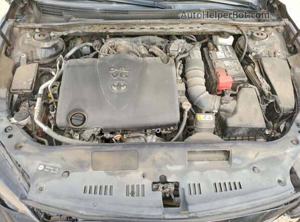 4T1EZ1FB3LU043279 2020 TOYOTA AVALON Black უკანა სალონის ხედი