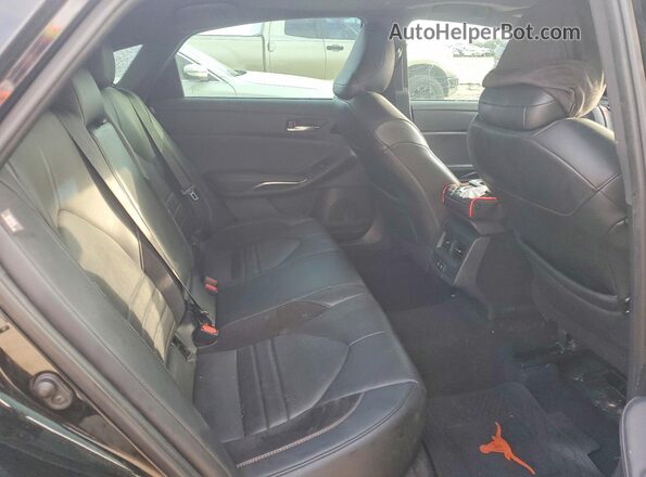 4T1EZ1FB3LU043279 2020 TOYOTA AVALON Black უკანა სავარძლების ხედი