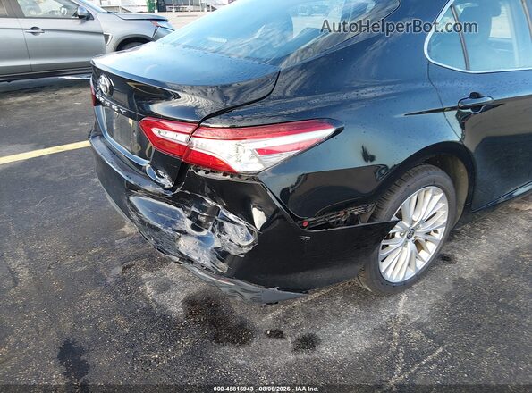 4T1F11AK2LU992003 2020 TOYOTA CAMRY Black Front view