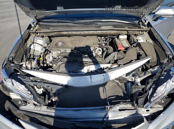 4T1F11AK3RU845875 2024 TOYOTA CAMRY Silver Widok wnętrza z tyłu