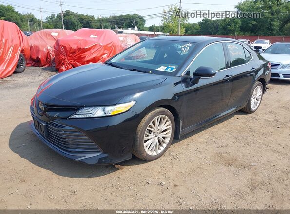 4T1F11AK5LU905596 2020 TOYOTA CAMRY Черный Передняя левая четверть