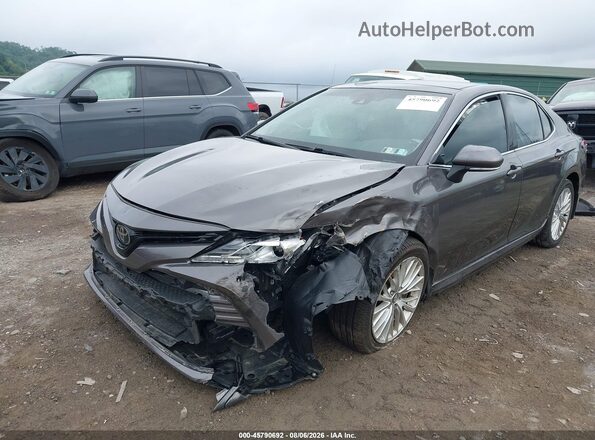 4T1F11AK6LU939417 2020 TOYOTA CAMRY Gray Вид спереду