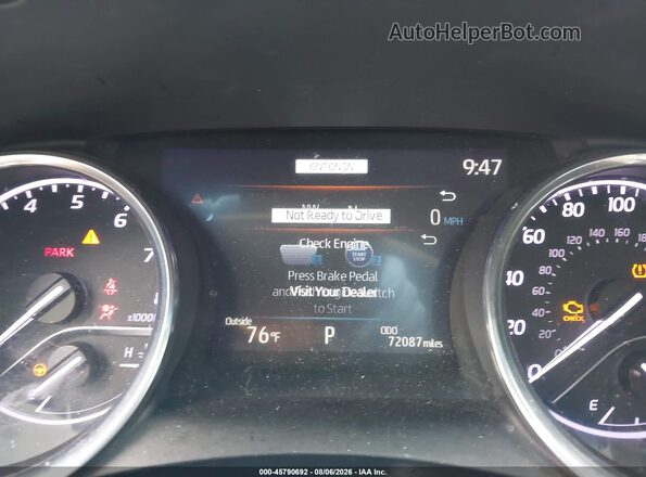 4T1F11AK6LU939417 2020 TOYOTA CAMRY Gray Вид задніх сидінь