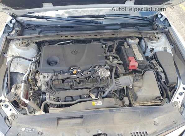 4T1F11AKXMU611564 2021 TOYOTA CAMRY White უკანა სალონის ხედი