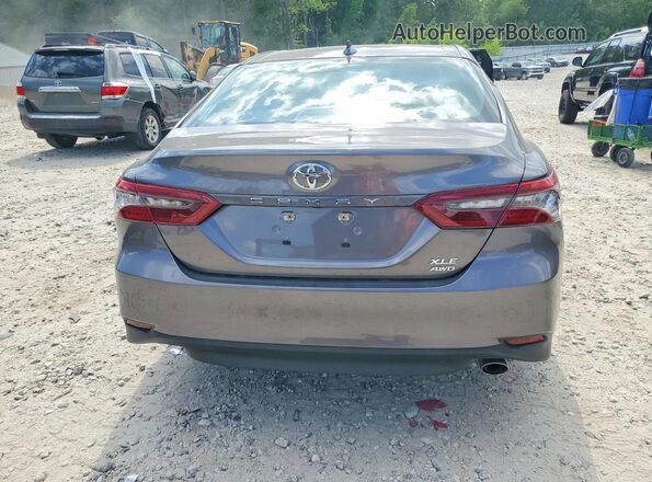 4T1F11BK0RU128087 2024 TOYOTA CAMRY Gray უკანა ხედი