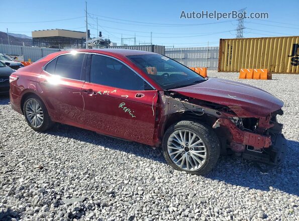 4T1F11BK9LU015486 2020 TOYOTA CAMRY Red Front right