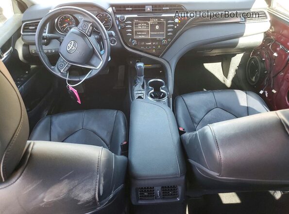 4T1F11BK9LU015486 2020 TOYOTA CAMRY Red Dashboard view