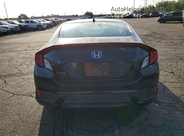 4T1F31AK2LU519955 2016 HONDA CIVIC Black Vista trasera