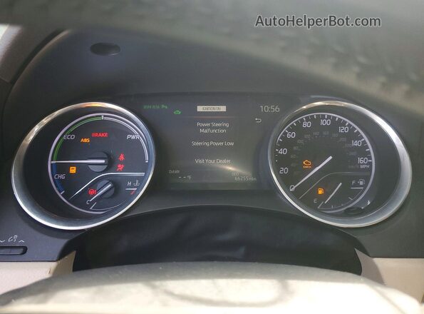 4T1F31AK3LU010490 2020 TOYOTA CAMRY Blue Vista del cuadro de instrumentos
