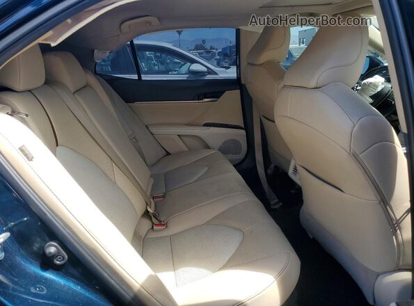 4T1F31AK3LU010490 2020 TOYOTA CAMRY Blue Vista de los asientos traseros