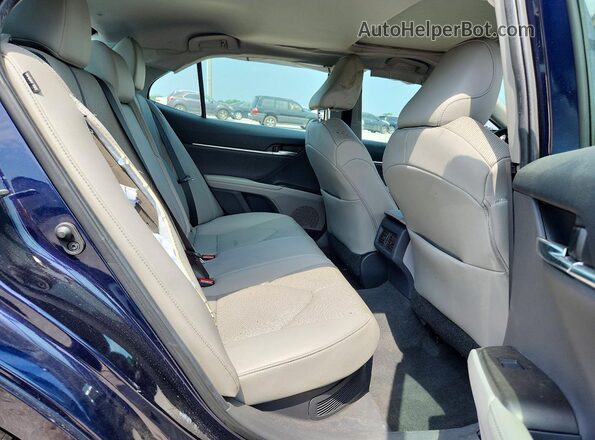 4T1F31AK3MU549046 2021 TOYOTA CAMRY Синий Вид задних сидений