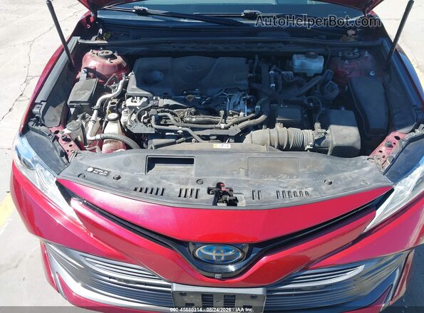 4T1F31AK6LU012525 2020 TOYOTA CAMRY Red Вид ззаду
