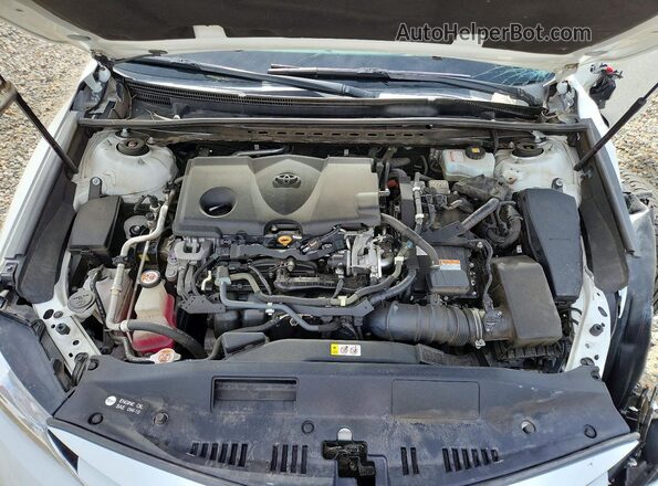 4T1F31AK8LU016897 2020 TOYOTA CAMRY White Widok wnętrza z tyłu
