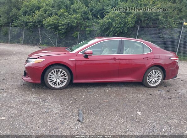 4T1F31AK8LU017242 2020 TOYOTA CAMRY Red 