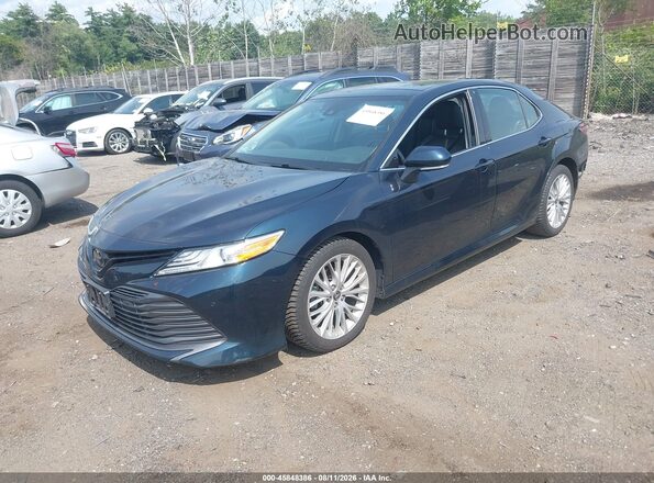 4T1FZ1AK6LU041456 2020 TOYOTA CAMRY Dark Blue Przód lewy