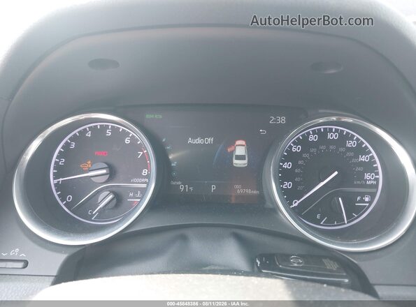 4T1FZ1AK6LU041456 2020 TOYOTA CAMRY Dark Blue Widok tylnych siedzeń