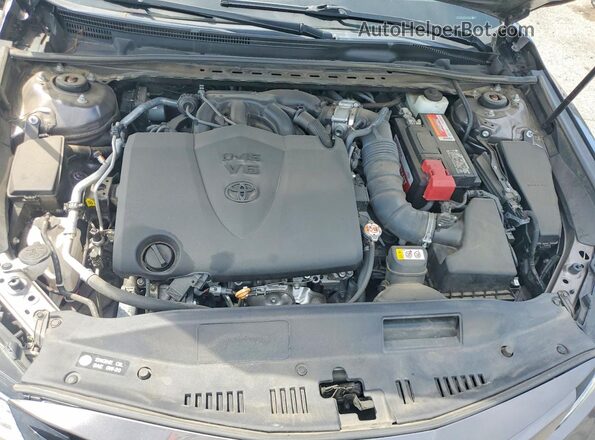 4T1FZ1AK8LU044200 2020 TOYOTA CAMRY Серый Вид задней части салона