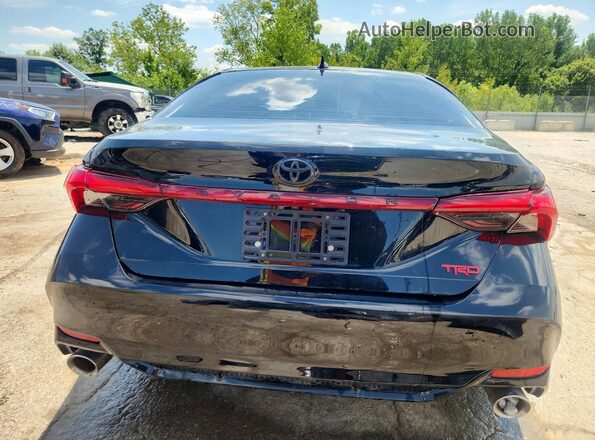 4T1FZ1FB1LU053670 2020 TOYOTA AVALON Черный Вид сзади