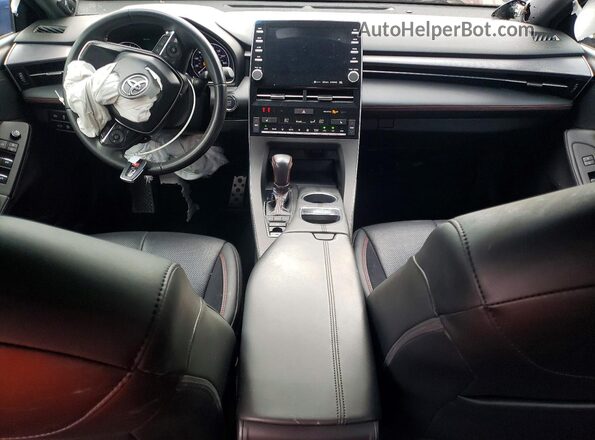 4T1FZ1FB1LU053670 2020 TOYOTA AVALON Черный Вид панели приборов