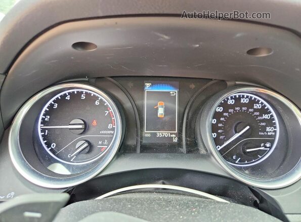4T1G11AK0LU308781 2020 TOYOTA CAMRY Red ხელსაწყოთა პანელის ხედი