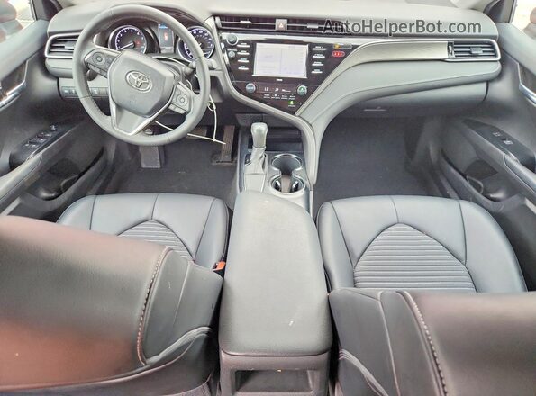 4T1G11AK0LU308781 2020 TOYOTA CAMRY Red წინა პანელის ხედი