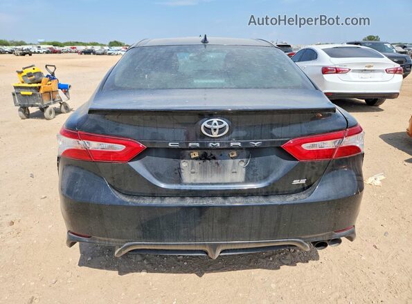 4T1G11AK0LU366809 2020 TOYOTA CAMRY Black Вид ззаду