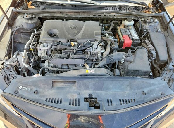 4T1G11AK0LU366809 2020 TOYOTA CAMRY Black Вид задньої частини салону