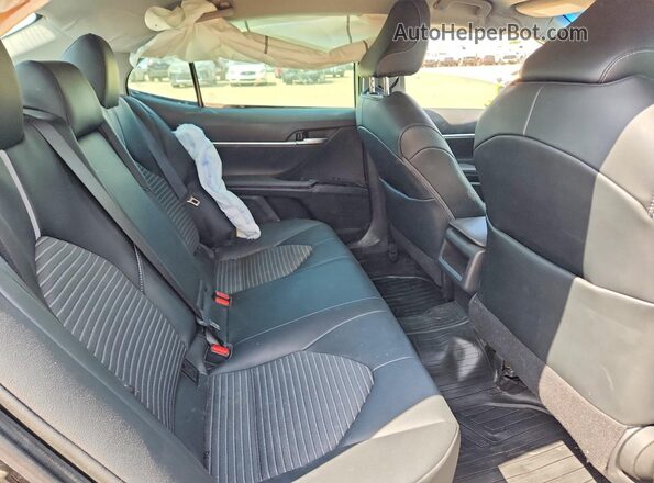 4T1G11AK0LU366809 2020 TOYOTA CAMRY Black Вид задніх сидінь