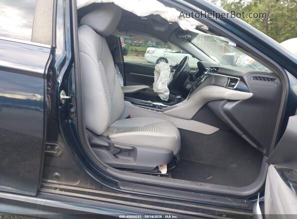 4T1G11AK1LU878384 2020 TOYOTA CAMRY Black Вид салону спереду