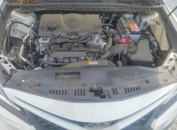 4T1G11AK1LU890342 2020 TOYOTA CAMRY Белый Вид задней части салона
