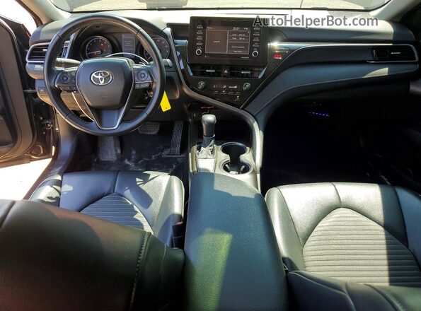 4T1G11AK1MU584016 2021 TOYOTA CAMRY Black Вид панелі приладів
