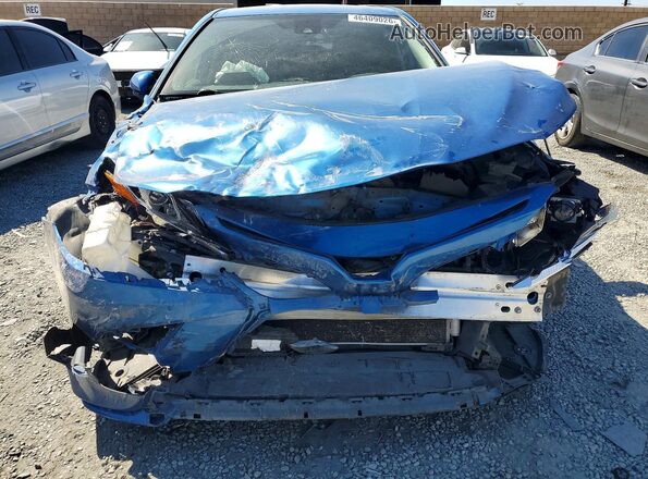 4T1G11AK2LU301282 2020 TOYOTA CAMRY Blue წინა ხედი