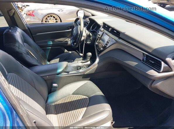 4T1G11AK2LU330474 2020 TOYOTA CAMRY Blue Vista interior delantera