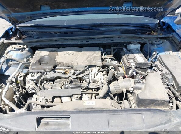 4T1G11AK2LU330474 2020 TOYOTA CAMRY Blue Vista trasera