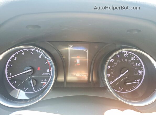 4T1G11AK2LU347422 2020 TOYOTA CAMRY White ხელსაწყოთა პანელის ხედი