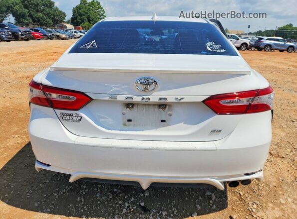 4T1G11AK2LU937748 2020 TOYOTA CAMRY White Vista trasera