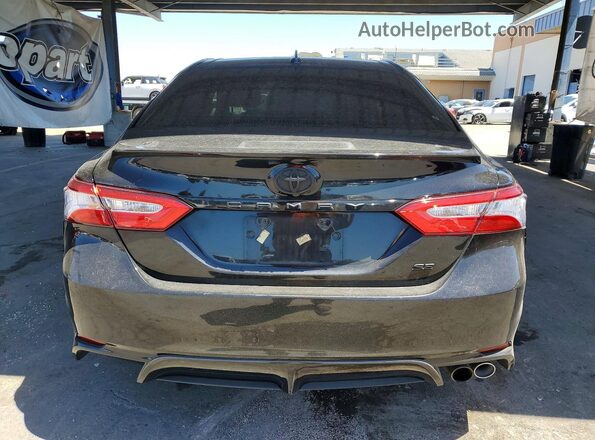 4T1G11AK2LU944022 2020 TOYOTA CAMRY Black Rear view