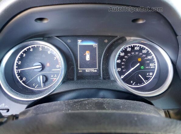 4T1G11AK2LU944022 2020 TOYOTA CAMRY Black Instrument cluster view