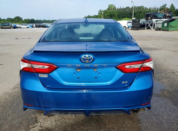 4T1G11AK3LU390165 2020 TOYOTA CAMRY Blue Vista trasera